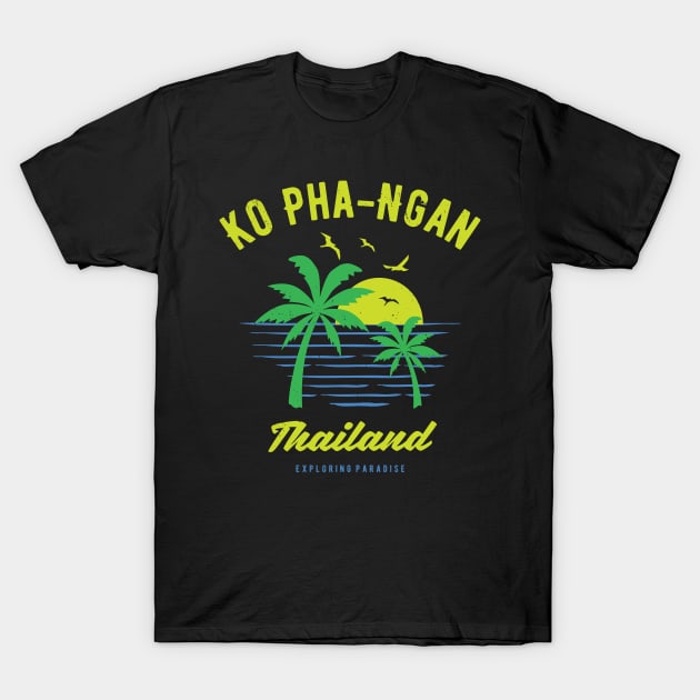 Ko Pha-Ngan Thailand Souvenir & Thai Gift T-Shirt by shirtonaut